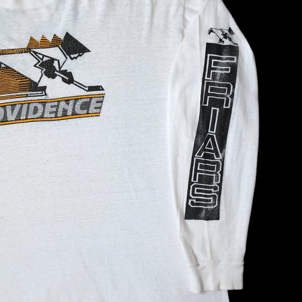 Vintage 1985 Providence College Friars Hockey East Champions Long Sleeve Shirt (XL)