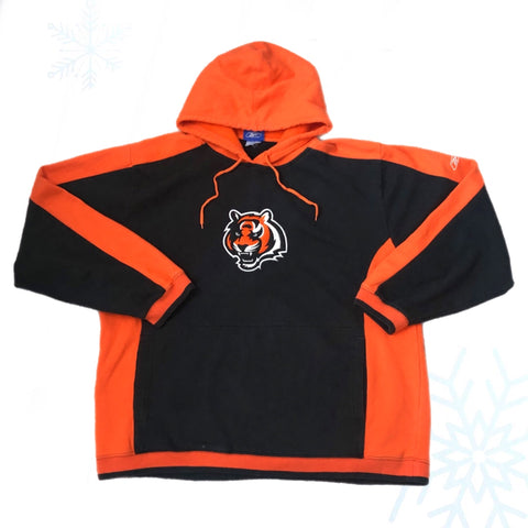 NFL Cincinnati Bengals Reebok Hoodie Sweatshirt (XL/XXL)