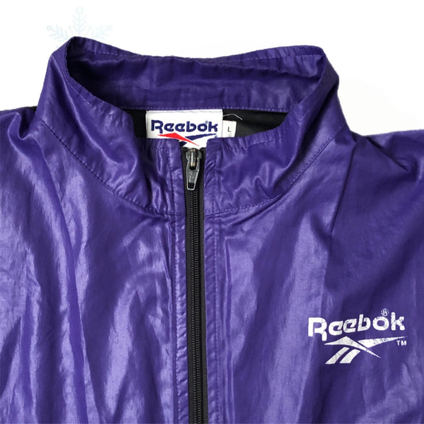 Vintage Reebok Lightweight Windbreaker Jacket (L)