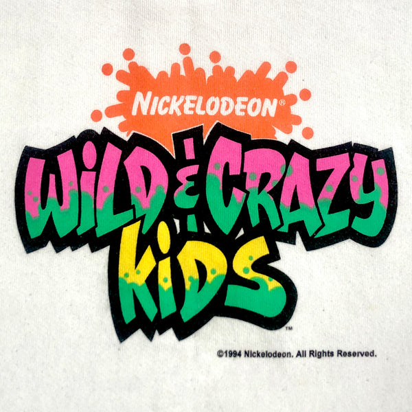 Vintage 1994 Nickelodeon Wild & Crazy Kids Crewneck Sweatshirt (M)