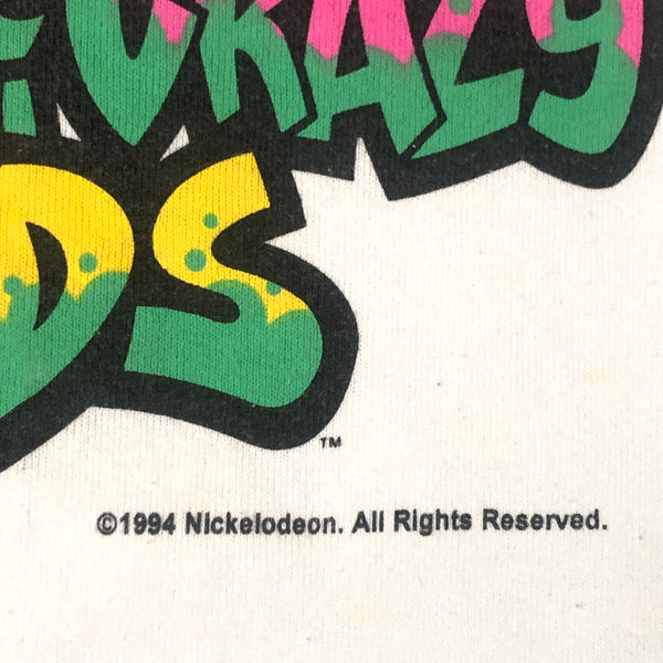 Vintage 1994 Nickelodeon Wild & Crazy Kids Crewneck Sweatshirt (M)