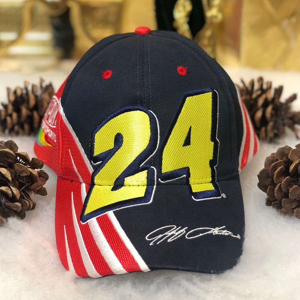 Vintage NASCAR Jeff Gordon #24 Strapback Hat