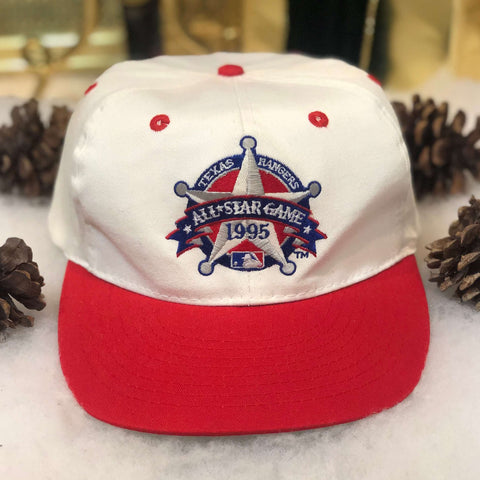 Vintage 1995 MLB All-Star Game Texas Rangers Twill Snapback Hat