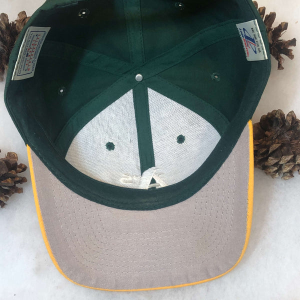 Vintage MLB Oakland Athletics Logo Athletic Twill Snapback Hat