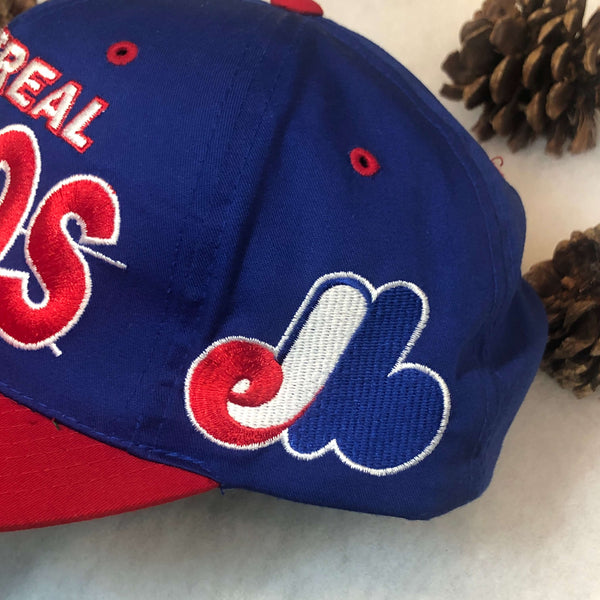 Vintage MLB Montreal Expos The G Cap Twill Snapback Hat