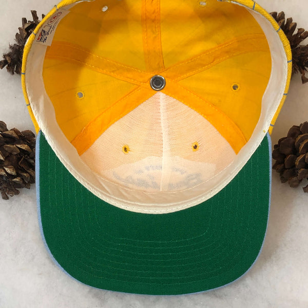 Vintage NCAA UCLA Bruins The Game Circle Logo Pinstripe Twill Snapback Hat