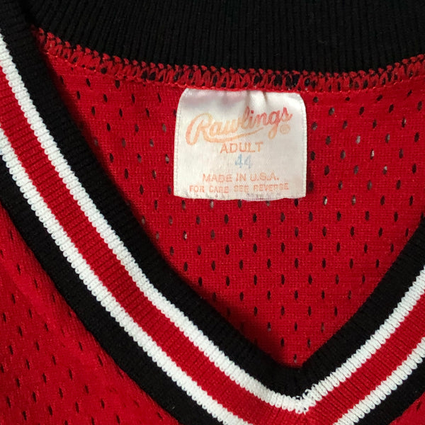 Vintage NCAA Clark University Cougars Rawlings Basketball Jersey (Size 44)