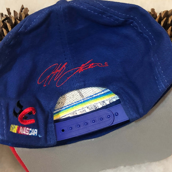 Vintage NASCAR Jeff Gordon Stock Car Big Logo Snapback Hat