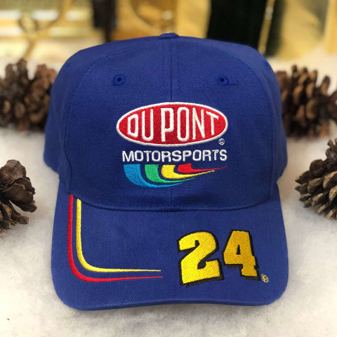 Vintage NASCAR DuPont Motorsports Jeff Gordon Strapback Hat