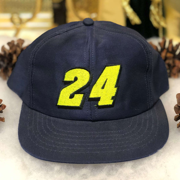 Vintage NASCAR Jeff Gordon #24 Twill Snapback Hat