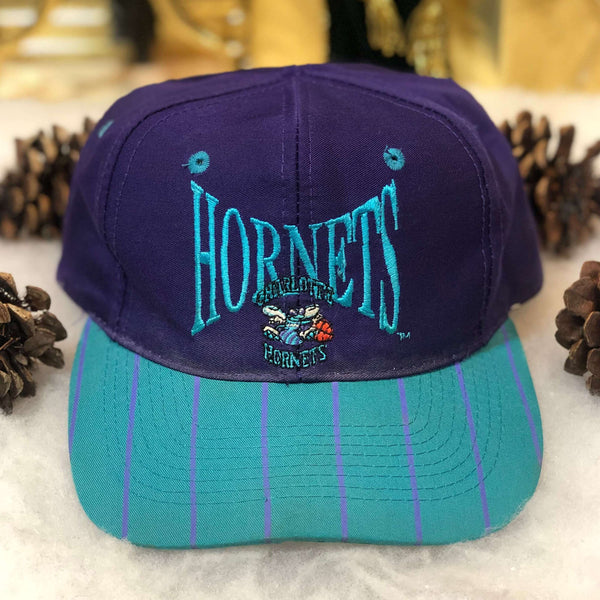 Vintage NBA Charlotte Hornets The Game Twill Snapback Hat