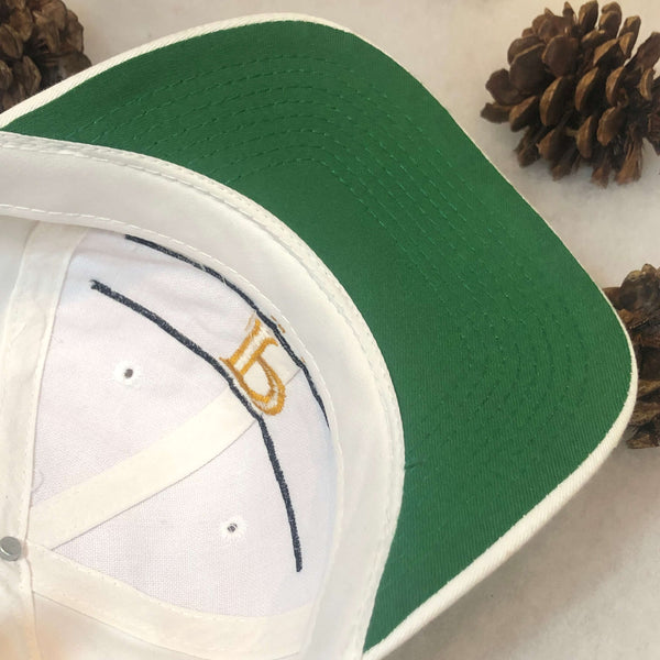Vintage NCAA Purdue Boilermakers The Game Split Bar Twill Snapback Hat