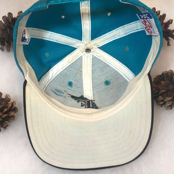 Vintage MLB Florida Marlins Universal Wool Snapback Hat