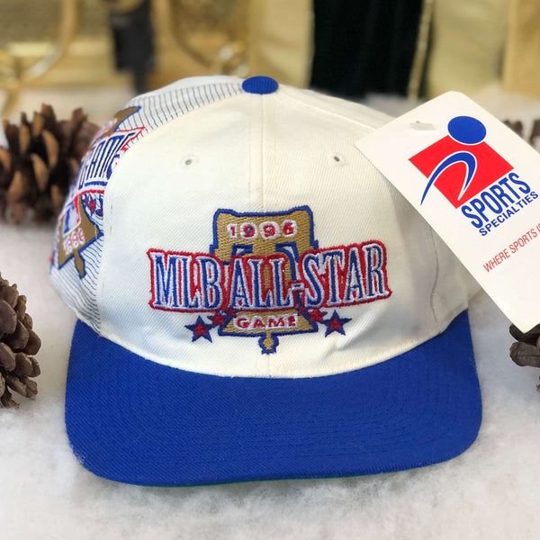 Vintage Deadstock NWT 1996 MLB All-Star Game Philadelphia Phillies Sports Specialties Laser Snapback Hat