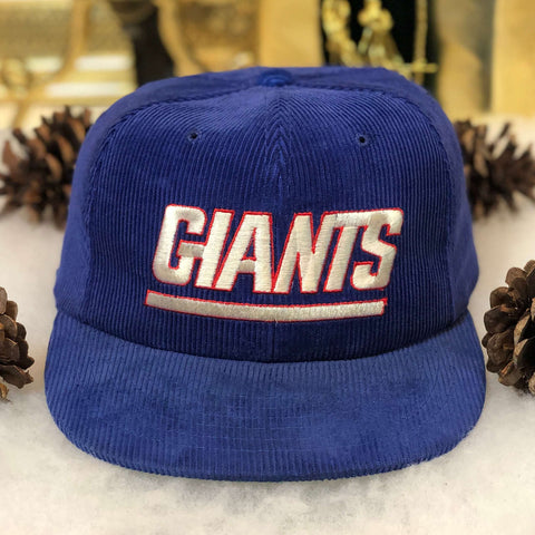 Vintage NFL New York Giants Starter Corduroy Snapback Hat