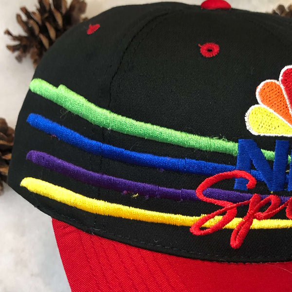 Vintage NBC Sports Twill Sports Specialties Snapback Hat