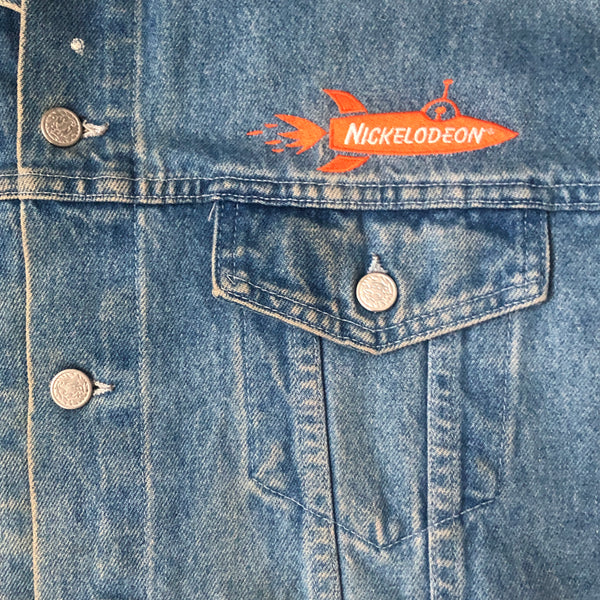 Vintage Nickelodeon Nick At Nite Denim Jacket (L)