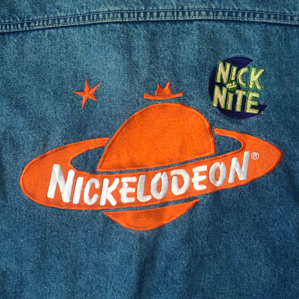 Vintage Nickelodeon Nick At Nite Denim Jacket (L)
