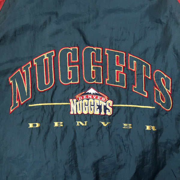 Vintage NBA Denver Nuggets Logo 7 Puffer Jacket (L)
