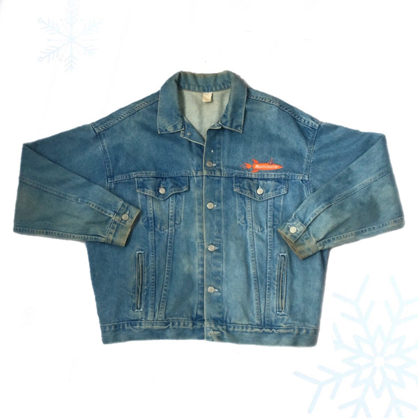 Vintage Nickelodeon Nick At Nite Denim Jacket (L)
