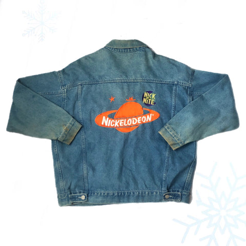 Vintage Nickelodeon Nick At Nite Denim Jacket (L)