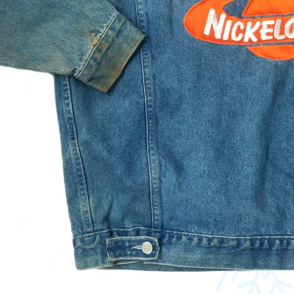 Vintage Nickelodeon Nick At Nite Denim Jacket (L)
