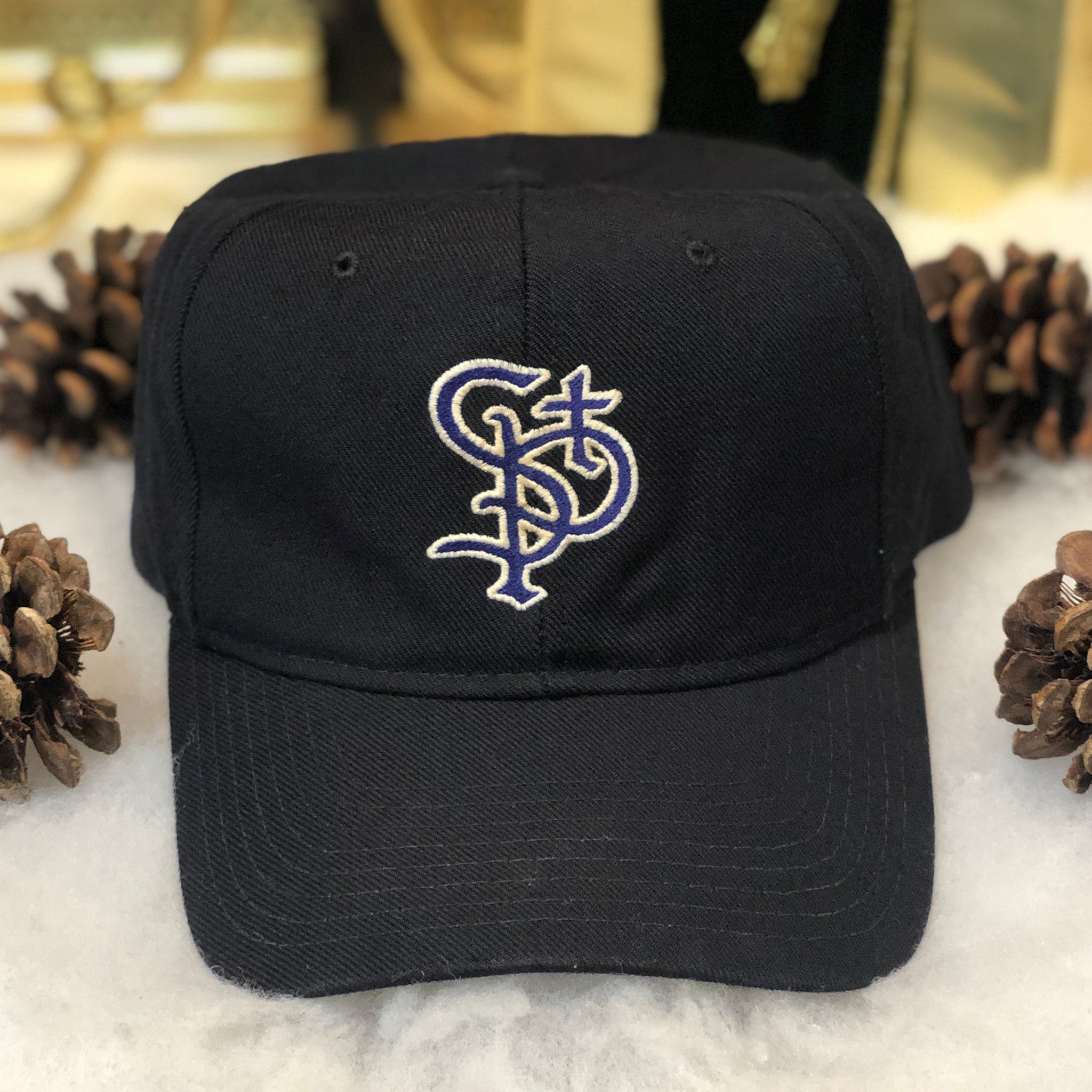 Vintage MiLB St. Paul Saints Wool Yupoong Snapback Hat