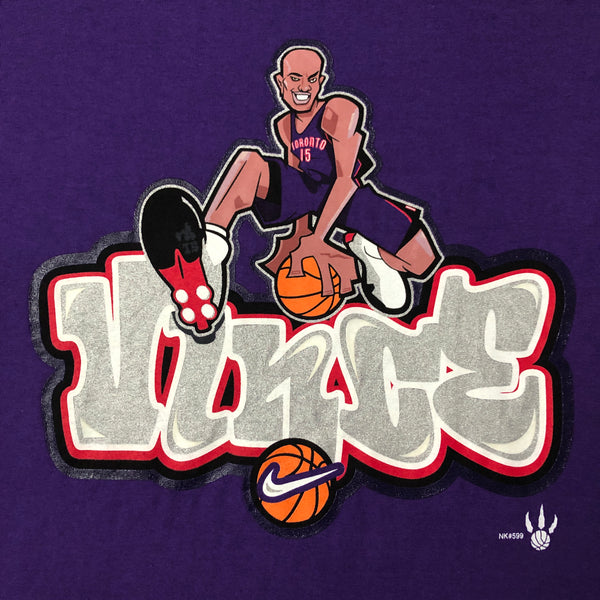 Vintage NBA Toronto Raptors Vince Carter Nike T-Shirt (XXL)