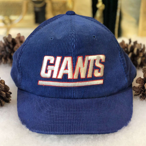 Vintage NFL New York Giants Starter Corduroy Snapback Hat