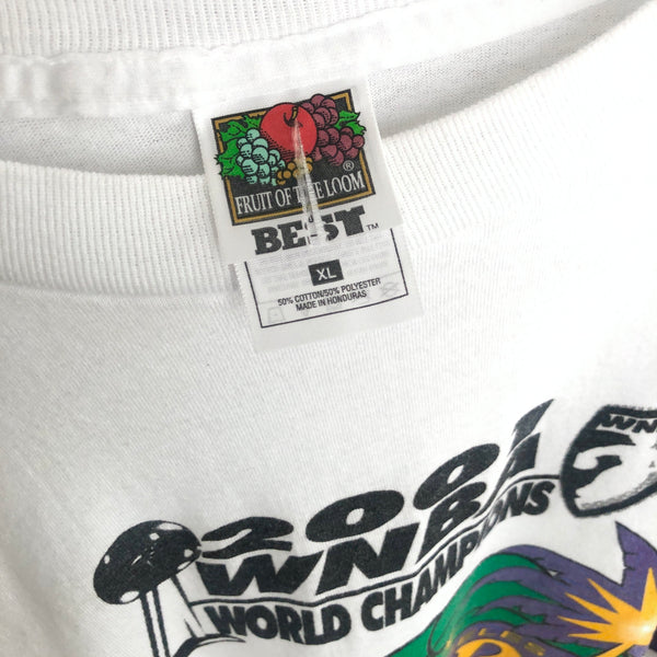 Vintage 2001 WNBA Champions Los Angeles Sparks Long Sleeve Shirt (L)