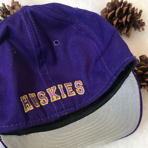 Vintage NCAA Washington Huskies Wool Fitted Hat 6 5/8