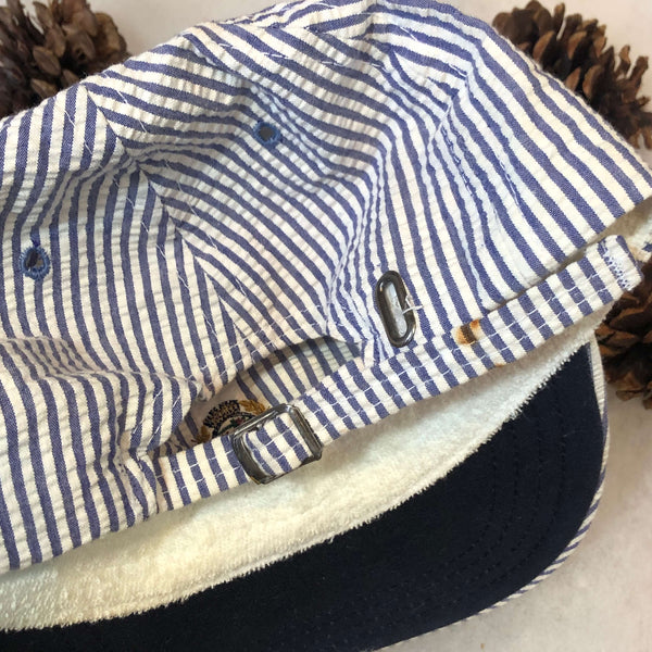 Vintage Tommy Hilfiger Seersucker Strapback Hat