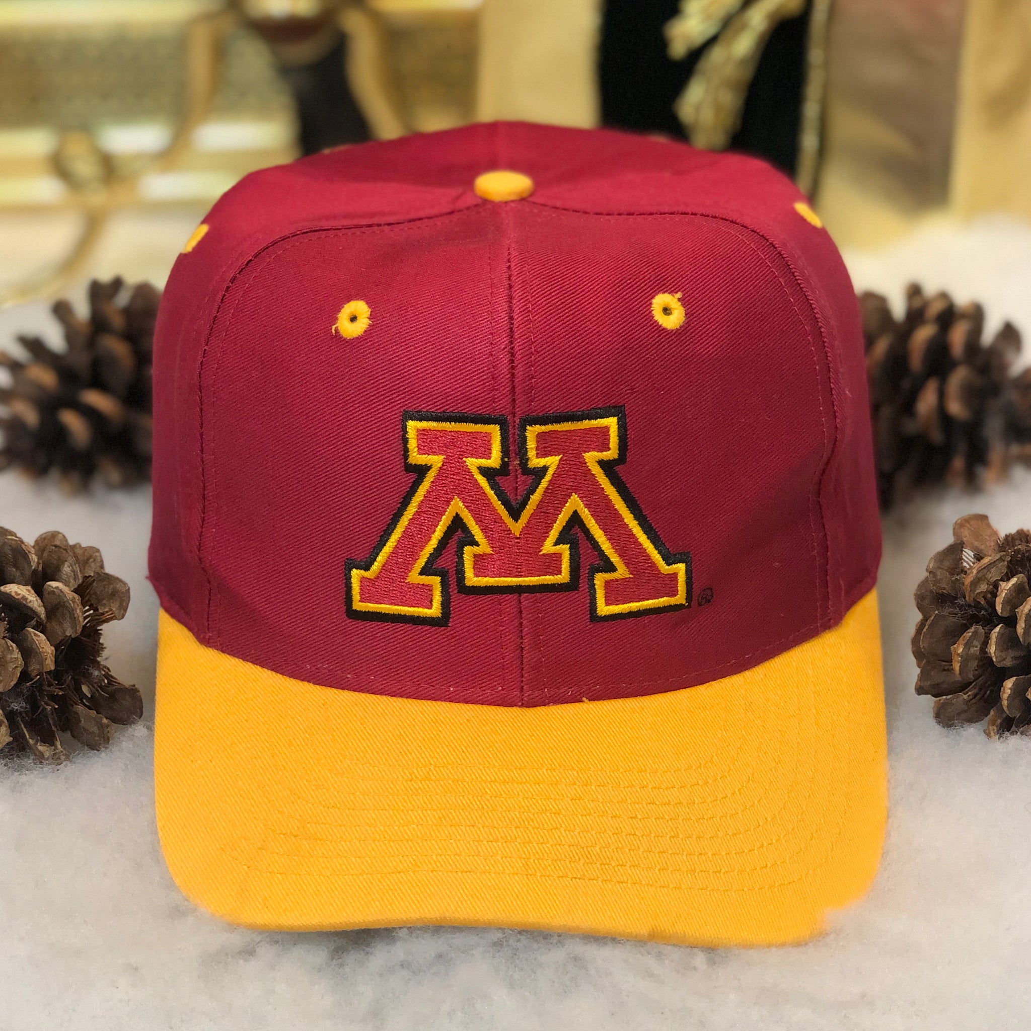 Vintage NCAA Minnesota Golden Gophers Logo Athletic Twill Snapback Hat