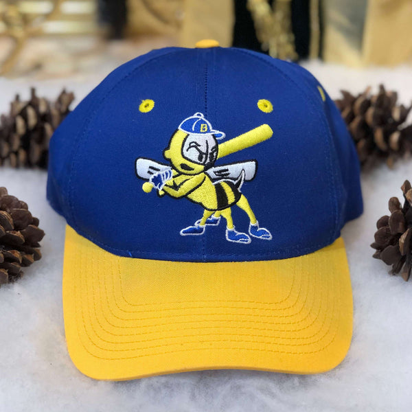Vintage MiLB Burlington Bees Outdoor Cap Twill Strapback Hat