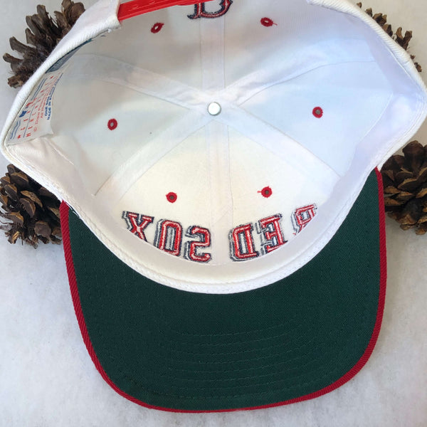 Vintage MLB Boston Red Sox Drew Pearson Arch Wool Snapback Hat