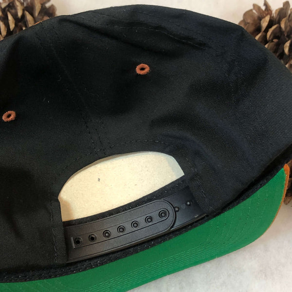 Vintage Deadstock NWT NCAA Texas Longhorns The G Cap Wave Twill Snapback Hat