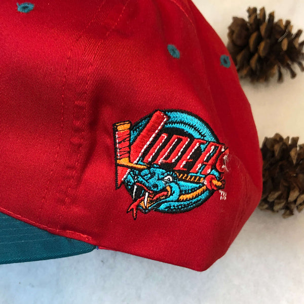 Vintage Deadstock NWT IHL Detroit Vipers The G Cap Twill Snapback Hat