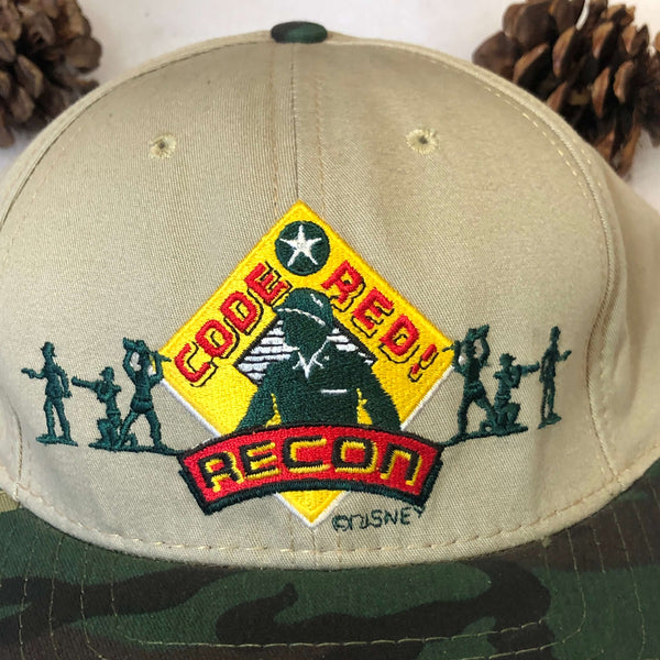 Vintage Disney Toy Story Toy Soldiers Code Red! Recon Snapback Hat