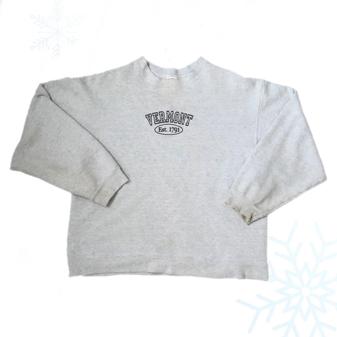 Vintage Vermont Crewneck Sweatshirt (M)
