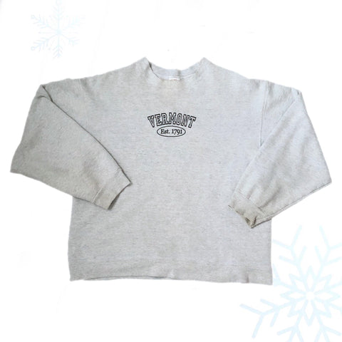 Vintage Vermont Crewneck Sweatshirt (M)