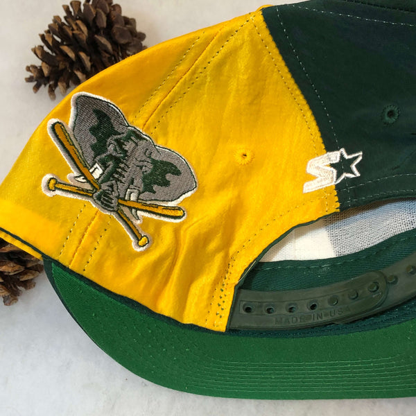 Vintage Deadstock NWT MLB Oakland Athletics Starter Nylon Snapback Hat