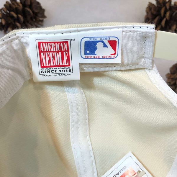Vintage Deadstock NWT MLB Oakland Athletics American Needle Wool Snapback Hat