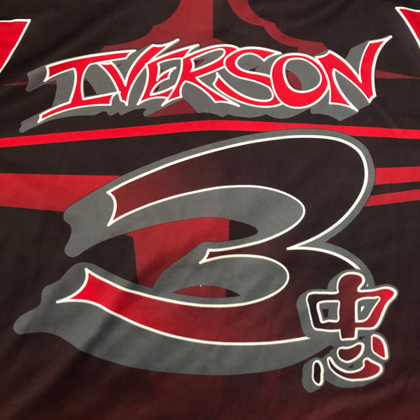 Vintage Allen Iverson The Answer I3 Reebok BMX Motorcross Jersey (M)