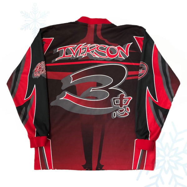 Vintage Allen Iverson The Answer I3 Reebok BMX Motorcross Jersey (M)