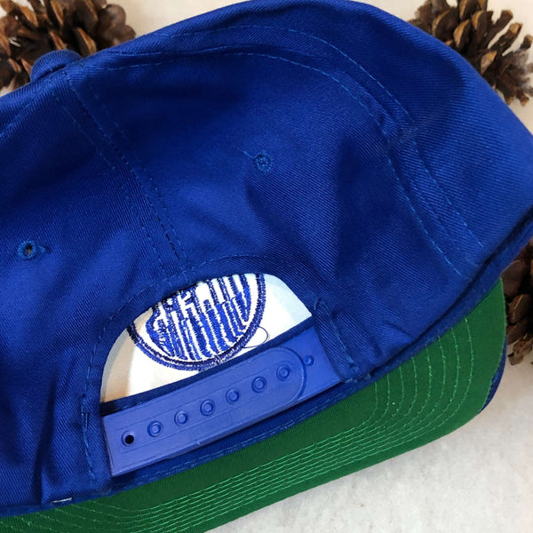 Vintage Deadstock NWOT NHL Edmonton Oilers The G Cap Twill Snapback Hat