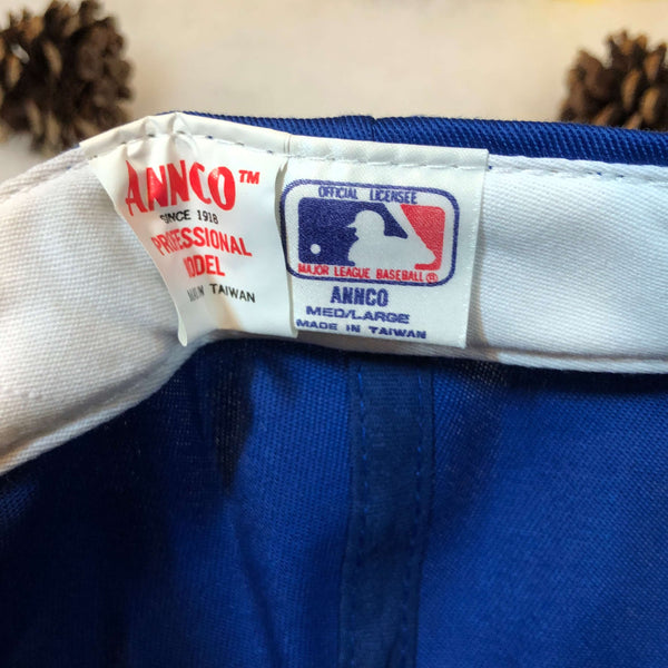 Vintage Deadstock NWT MLB New York Mets Annco Twill Snapback Hat