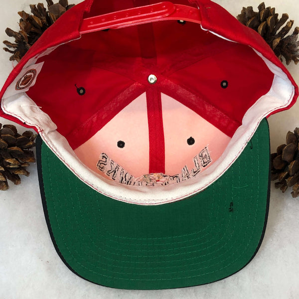 Vintage Deadstock NWOT NHL Chicago Blackhawks Annco Twill Snapback Hat