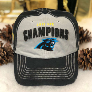 2015 NFL Carolina Panthers NFC Champions Super Bowl 50 Strapback Hat