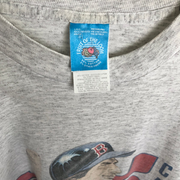 Vintage MLB Jose Canseco Boston Red Sox Salem Sportswear Caricature T-Shirt (L)