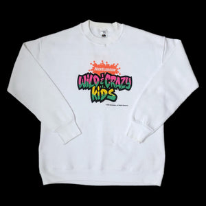 Vintage 1994 Nickelodeon Wild & Crazy Kids Crewneck Sweatshirt (M)